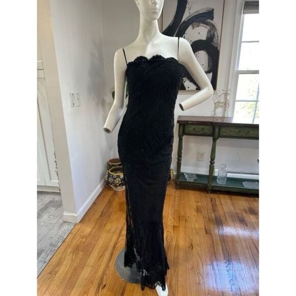 Orazio Fortunato Black Gown - Picture 1 of 13